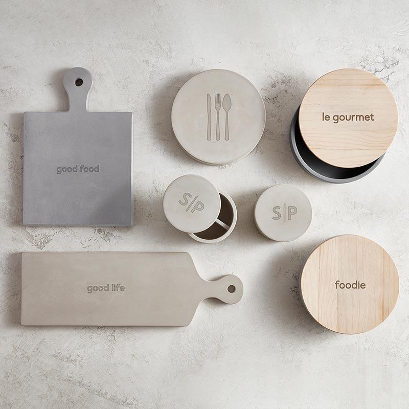 Light Grey Ceramic Trivet