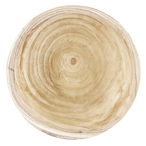 Wood Bowl w/Base