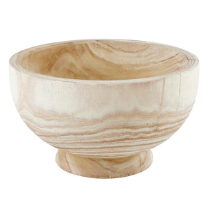 Wood Bowl w/Base