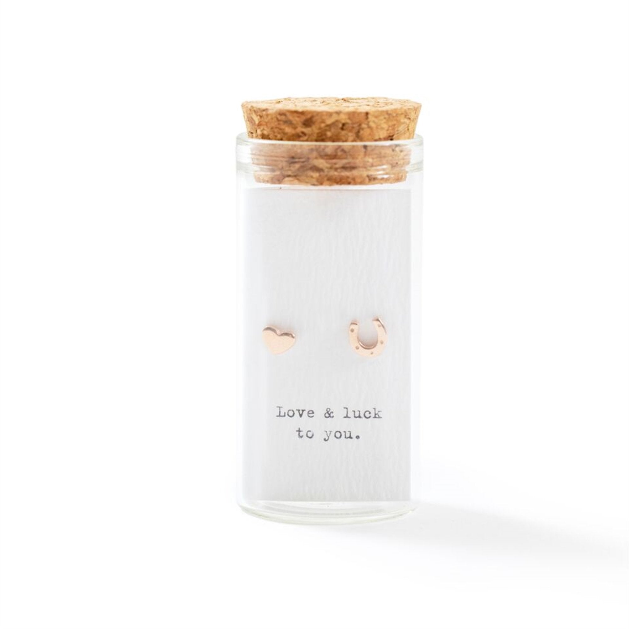 Message in a Bottle Sterling Silver Earring Collection #1