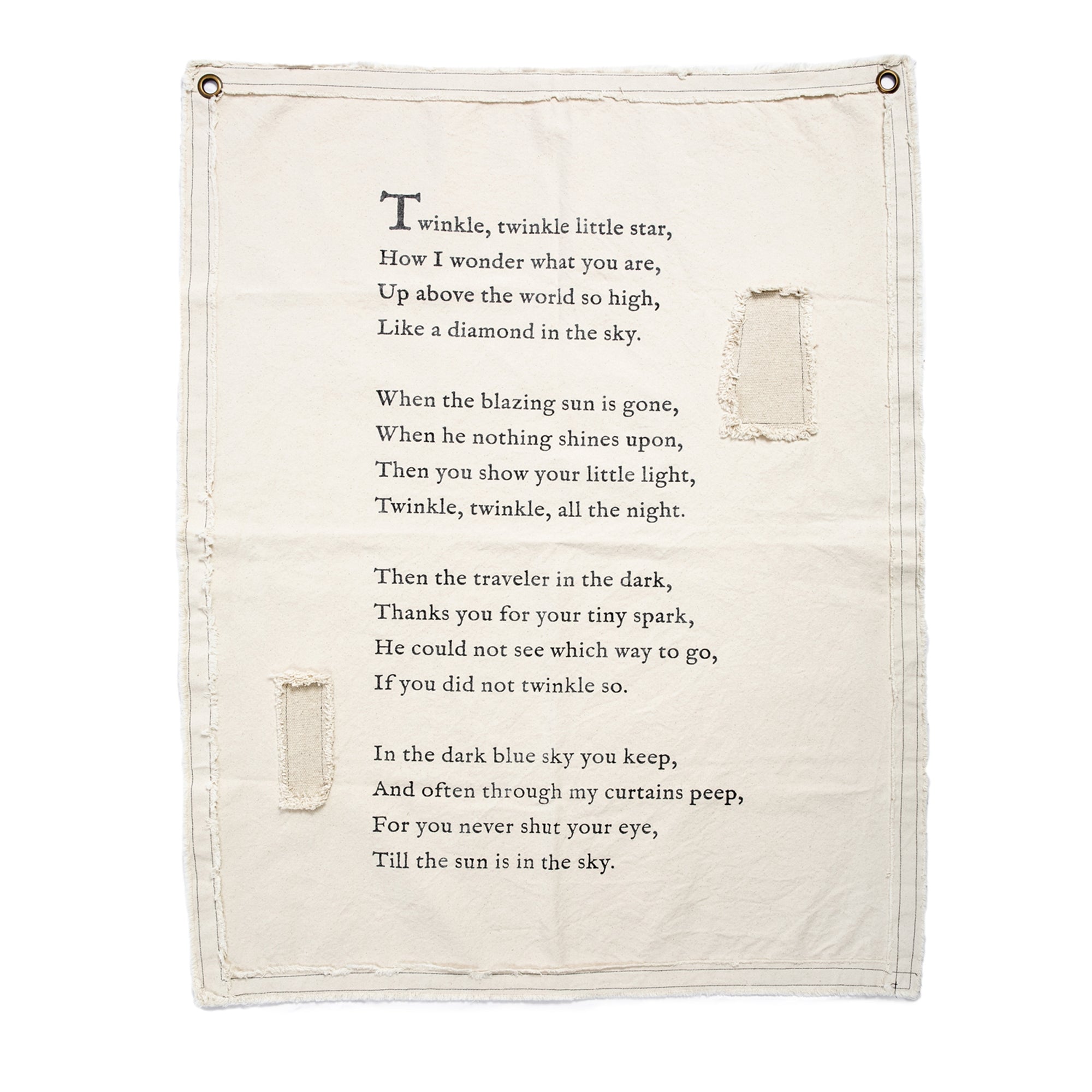 Vintage Style Wall Tarp