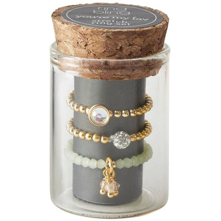 Ring Bling Stretch Ring Set