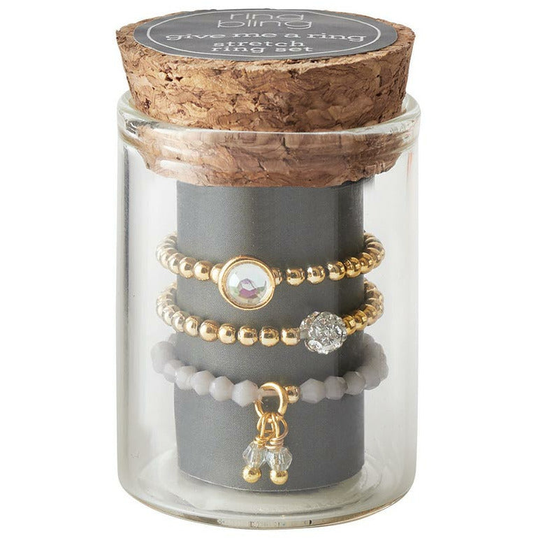 Ring Bling Stretch Ring Set