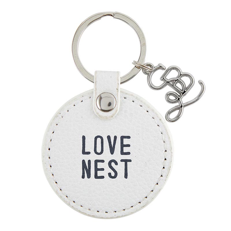 Leather Motel Key Tag