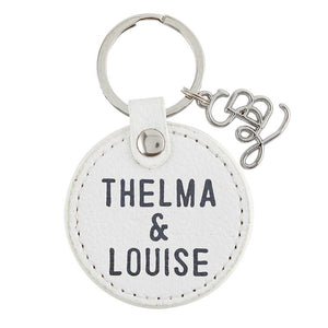 Leather Motel Key Tag