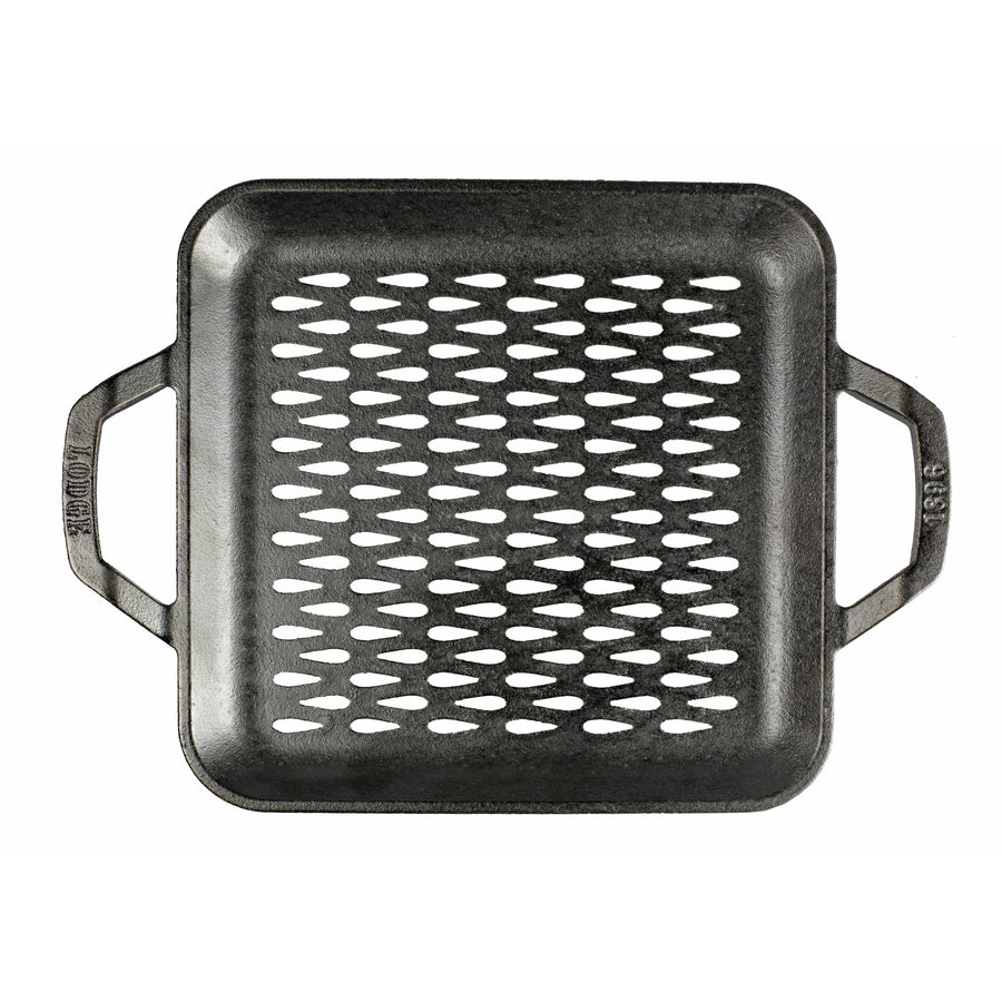 Lodge Chef Collection Cast Iron Square Grill Topper - 11"