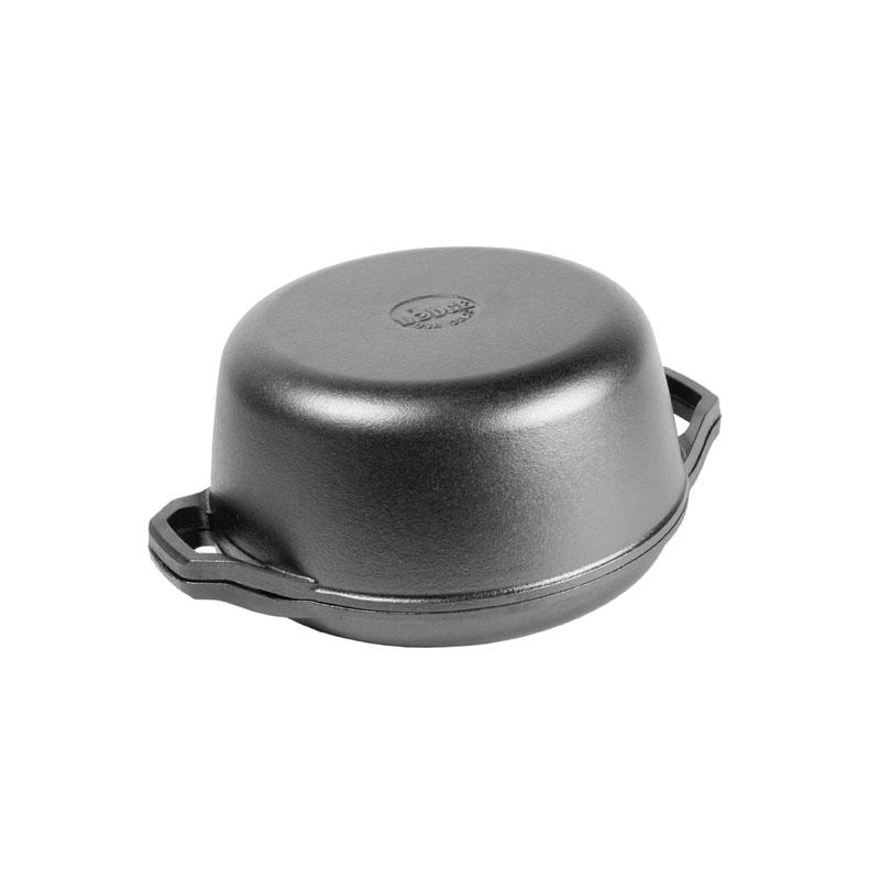 Lodge Chef Collection - 6 Quart Double Dutch Oven