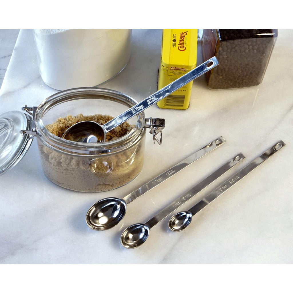 Endurance Long Measuring Spoons - Stainless Steel – The Seasoned