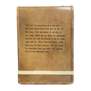 Leather Journal - This Is The Beginning