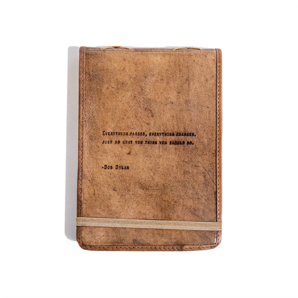 Leather Journal - Bob Dylan