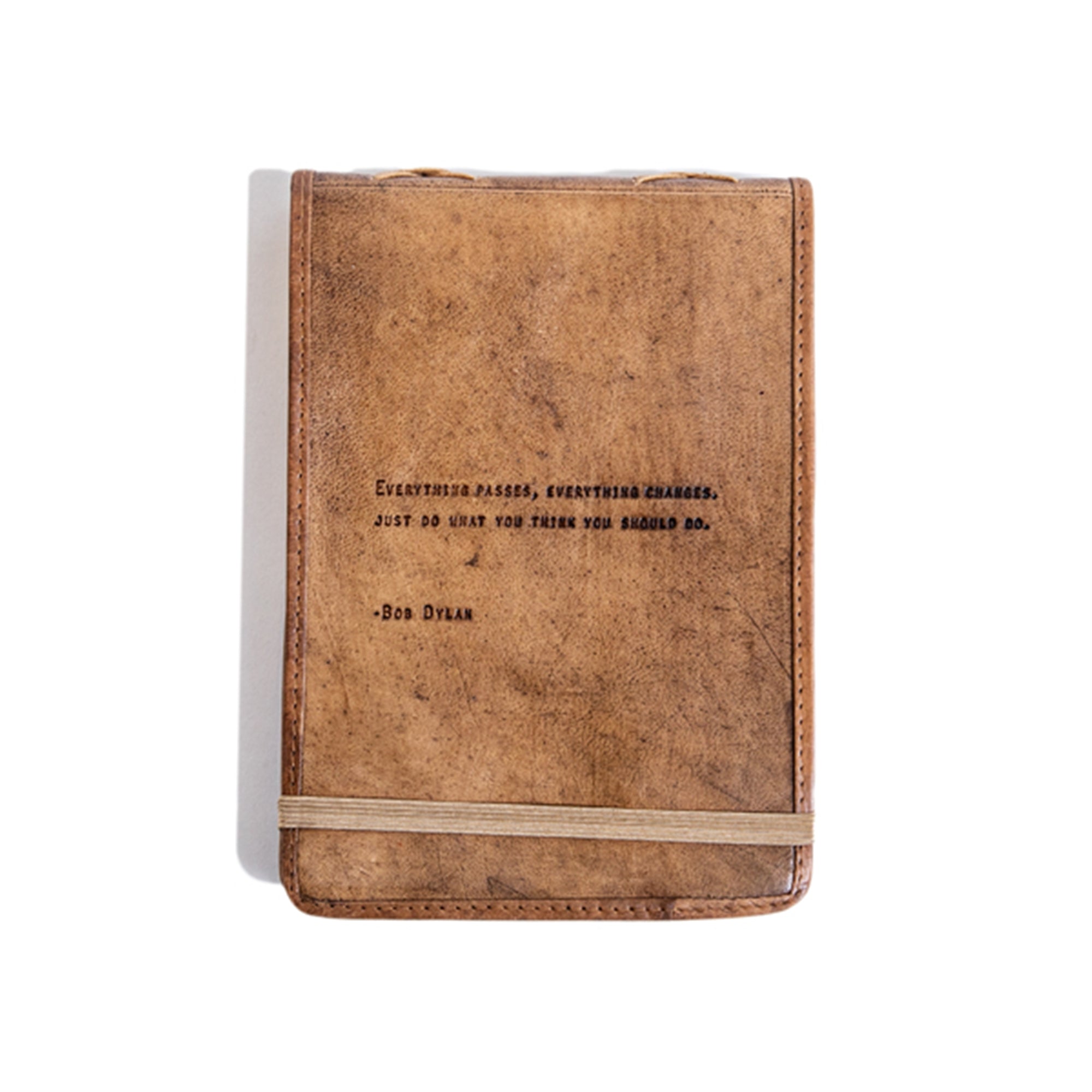 Leather Journal - Bob Dylan