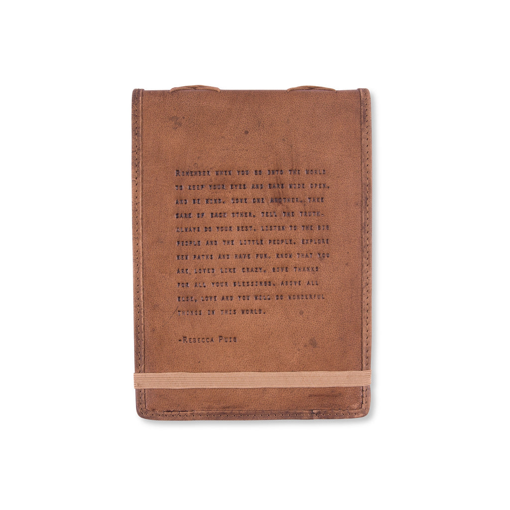 Leather Journal - Remember When