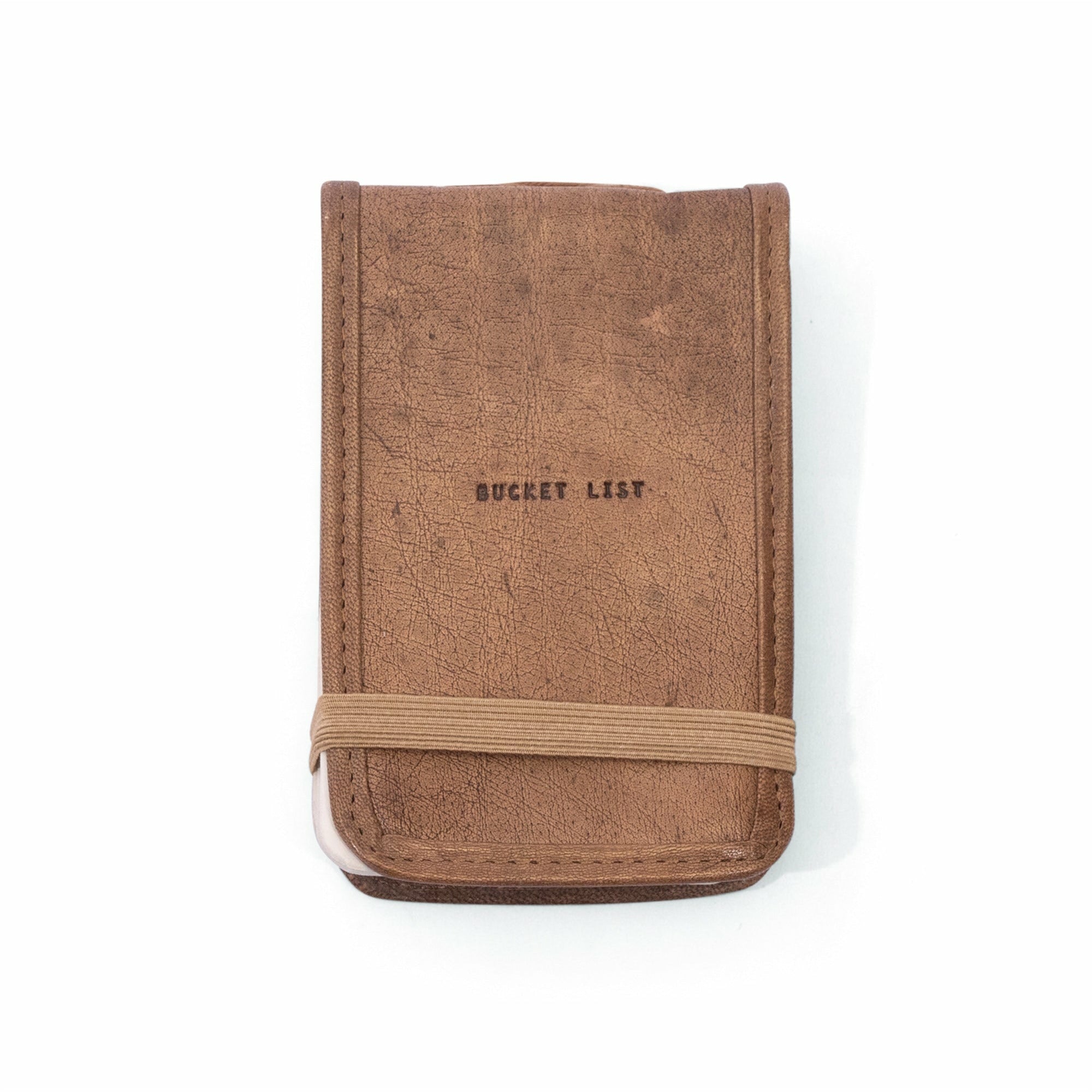 Leather Journal - Bucket List (Mini)