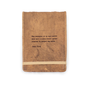 Leather Journal - Anne Frank
