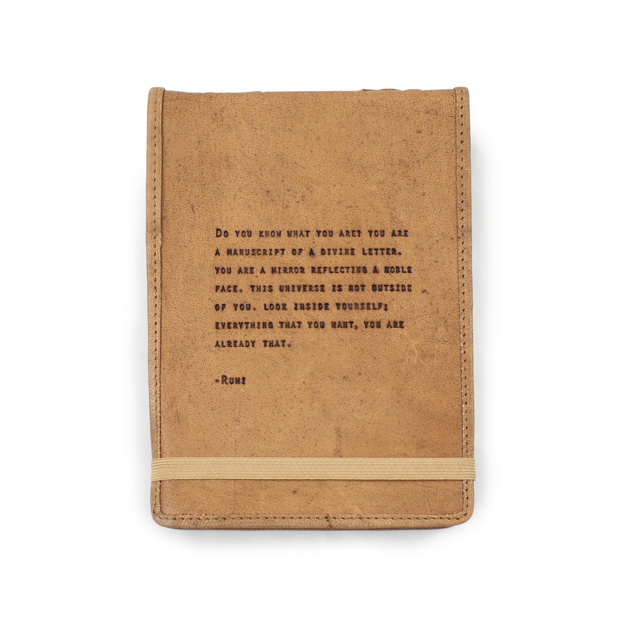 Leather Journal - Rumi