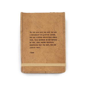 Leather Journal - Rumi