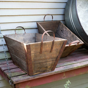 Wooden Lug Baskets