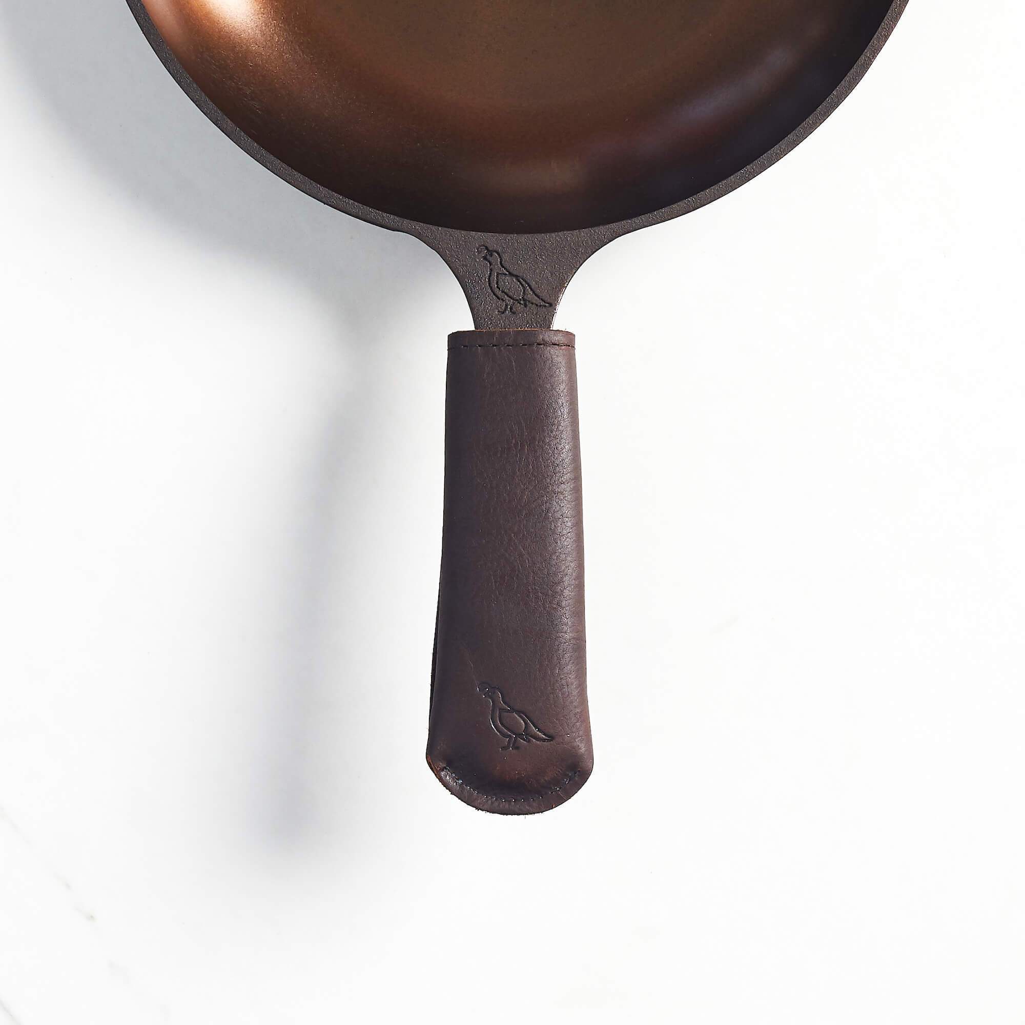 Cast Iron Skillet Leather Sleeve