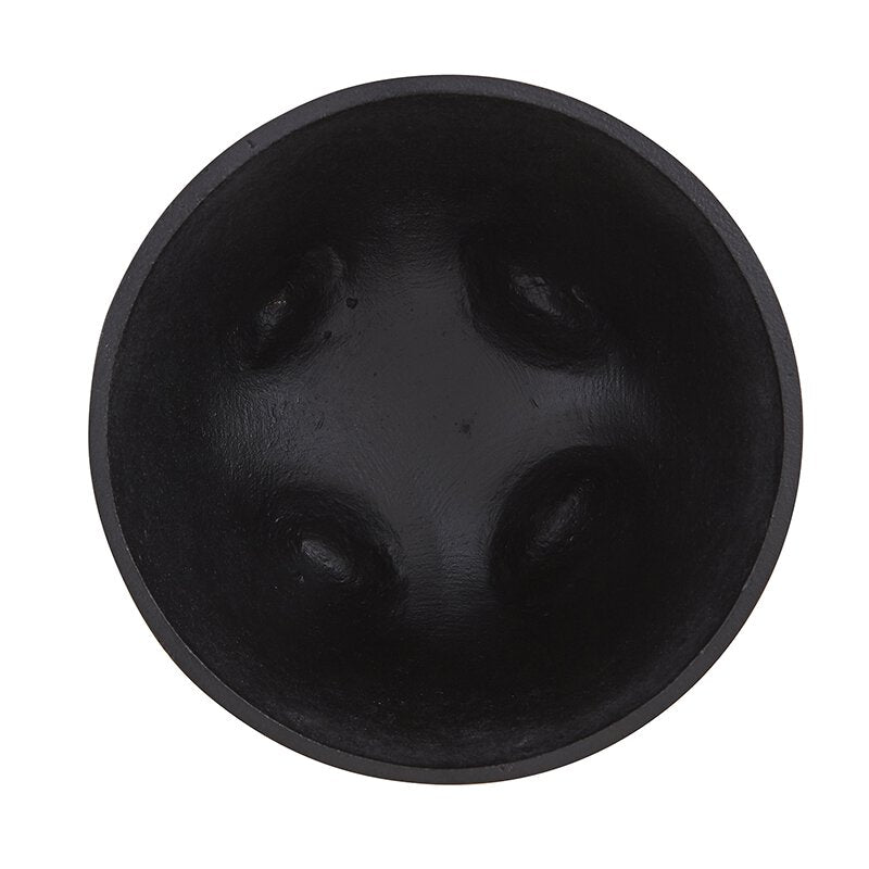 Black Cast Iron - Footed Bowl