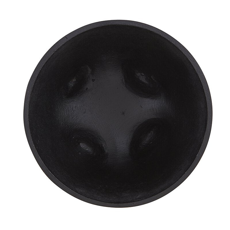 Black Cast Iron - Footed Bowl