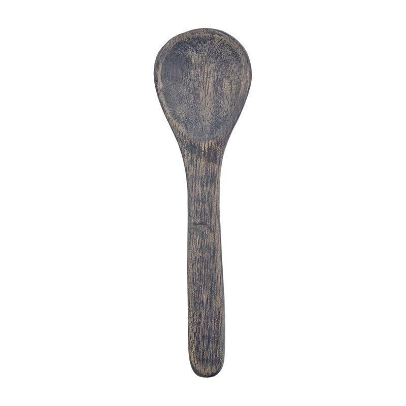 Spice Cellar w/Spoon - Grey Wood