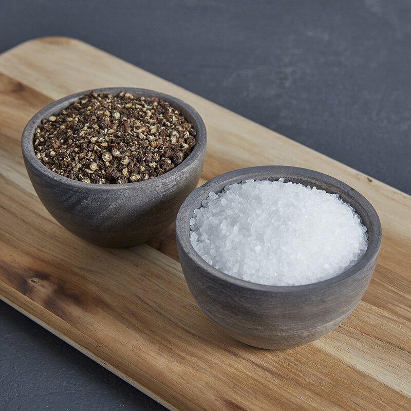 Salt Cellar - Grey Wood