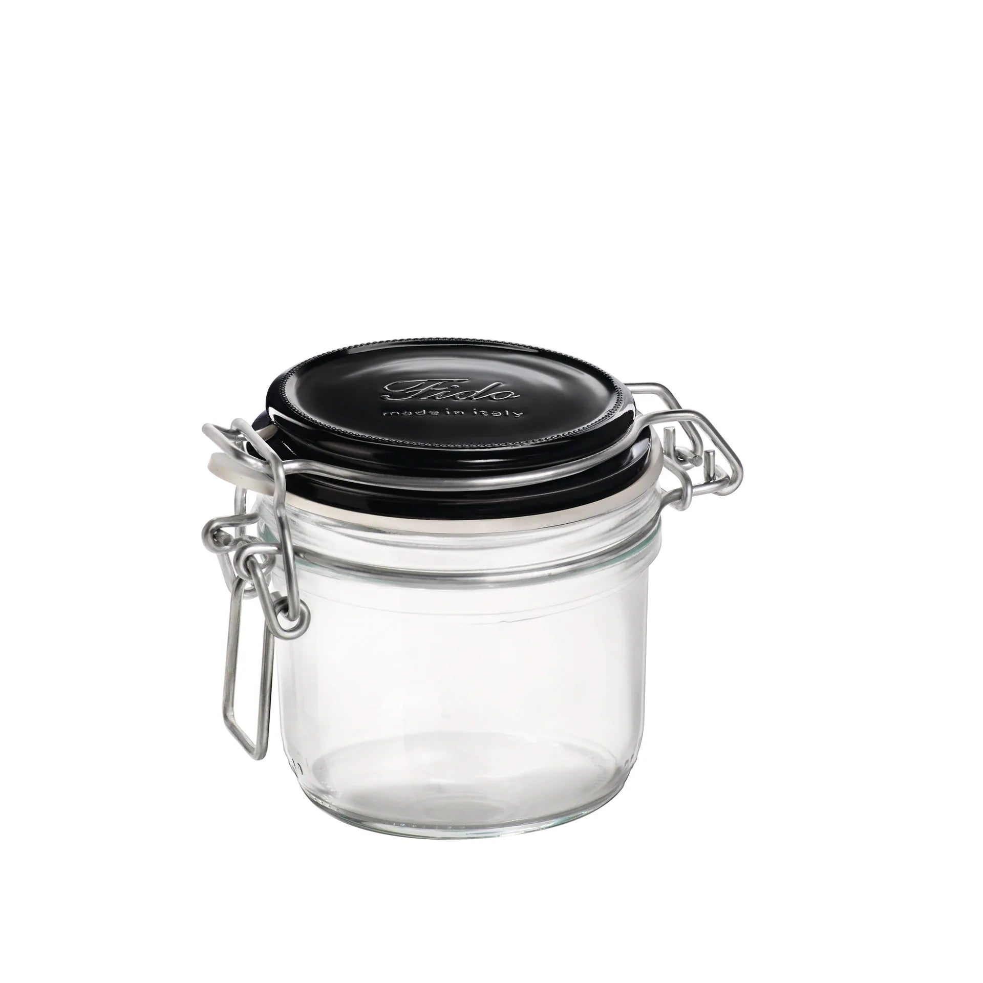 Fido Jar - 6.75oz - Clear with Colored Top