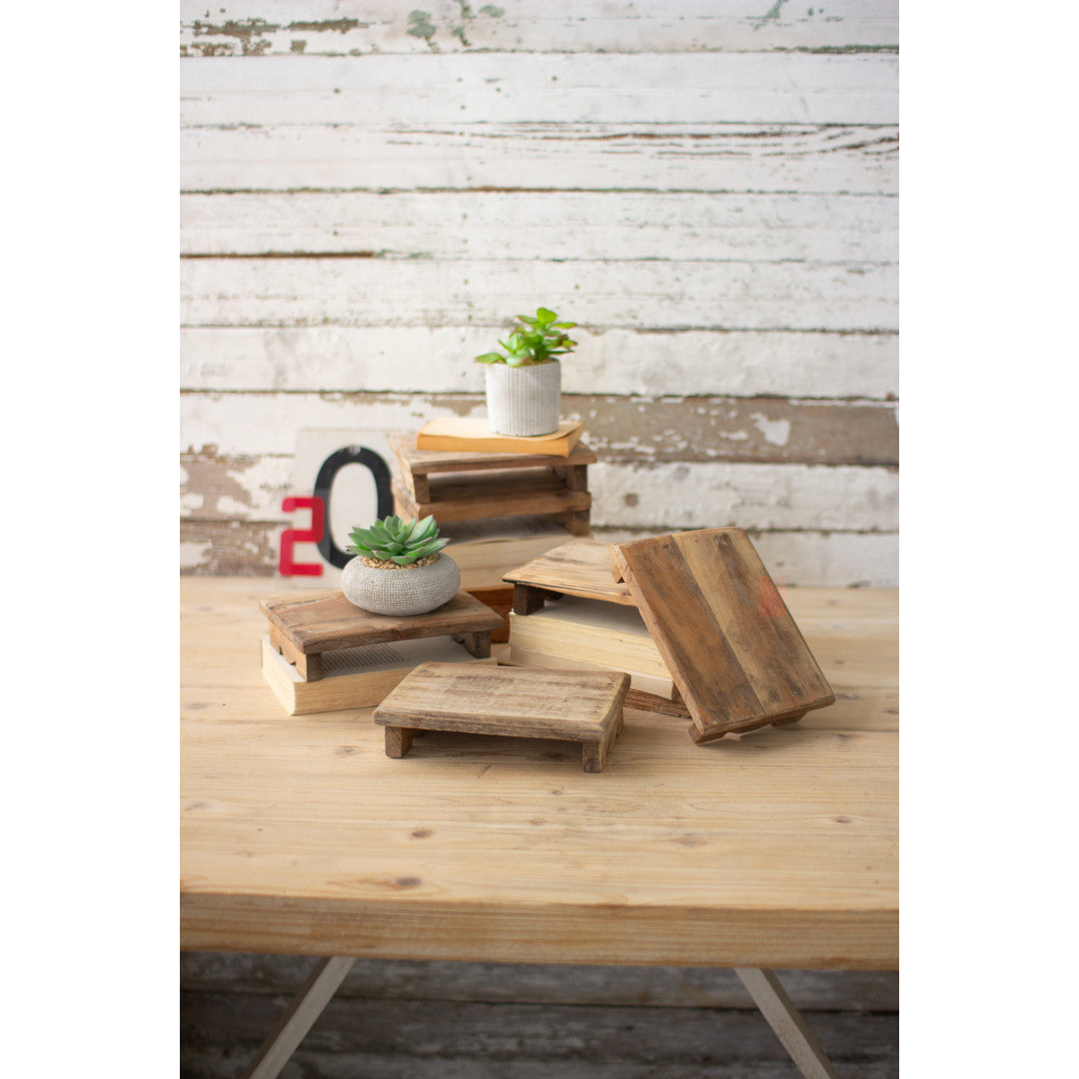Recycled Wood Riser