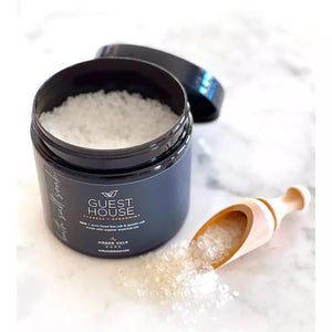 Guest House Bath Salt Soak {CYPRESS + SPEARMINT}