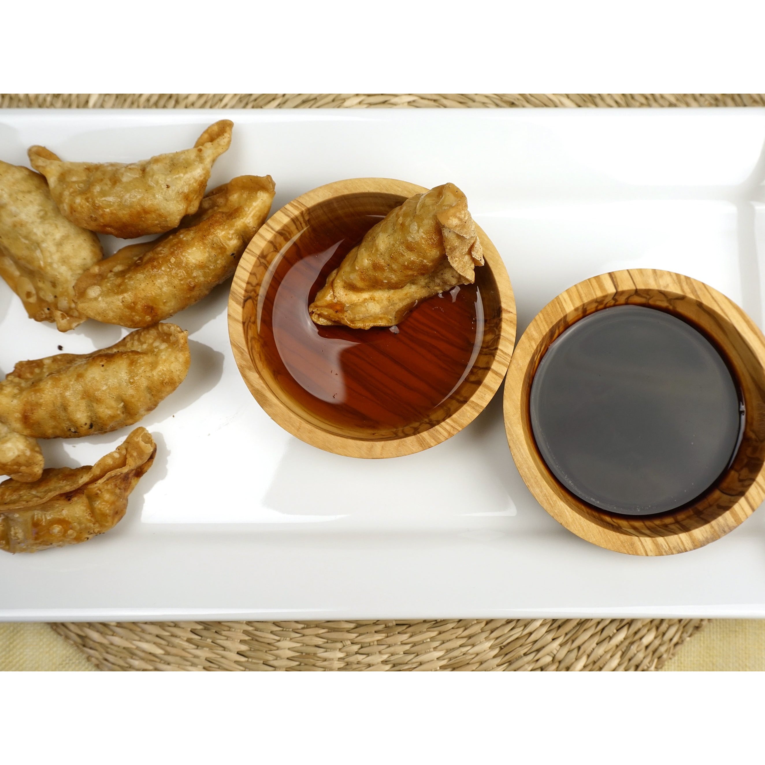 Olive Wood Dipping Bowl