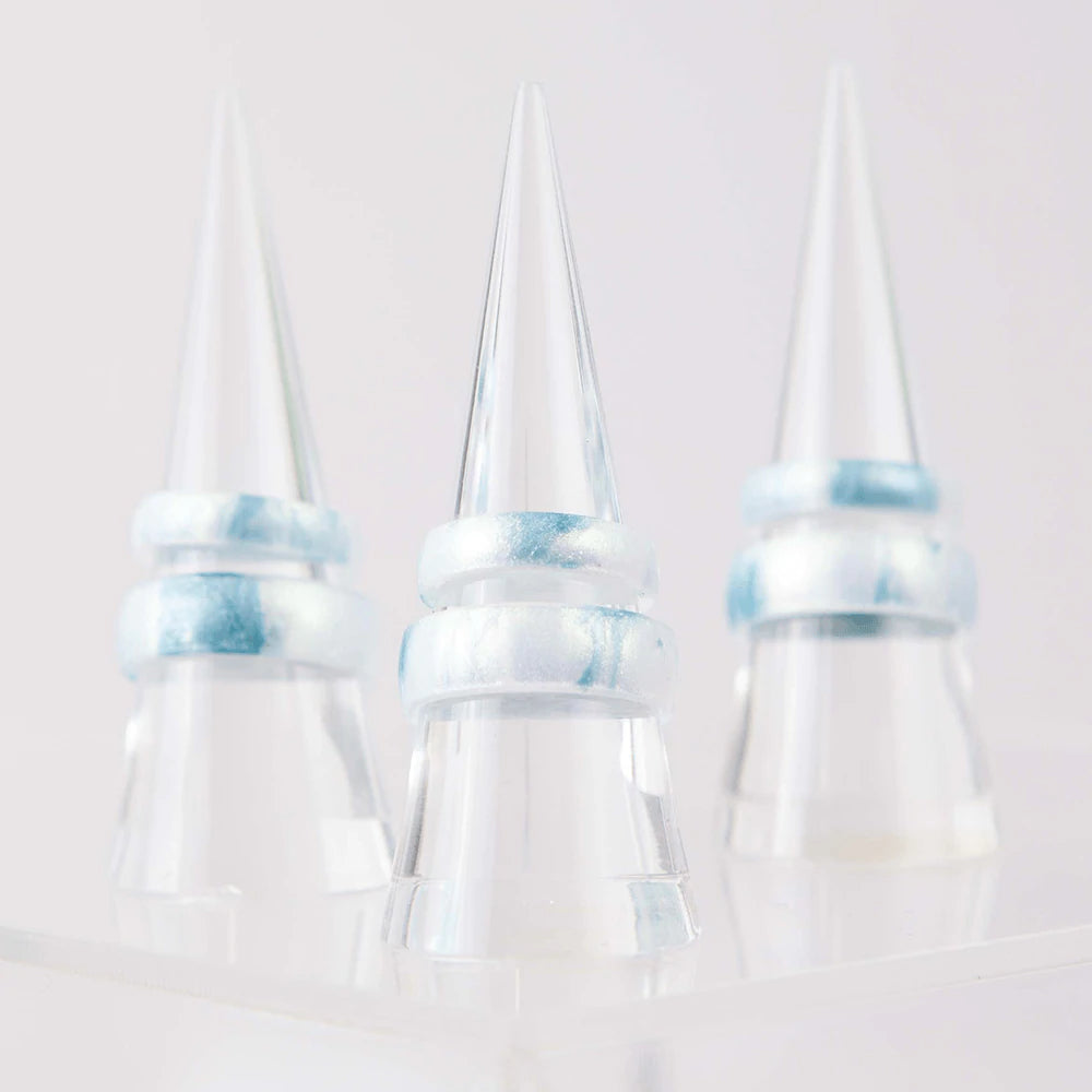 Handcrafted Classic Thin Silicone Rings