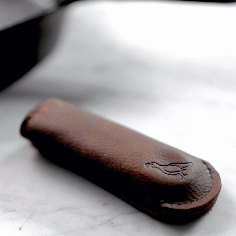 Cast Iron Skillet Leather Sleeve