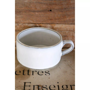 Yarnnakarn Ceramics | Rustic Soup Bowl w/Handle