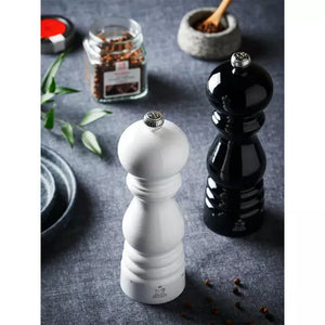 Paris u'Select Salt/Pepper Mill - Black/White Lacquered