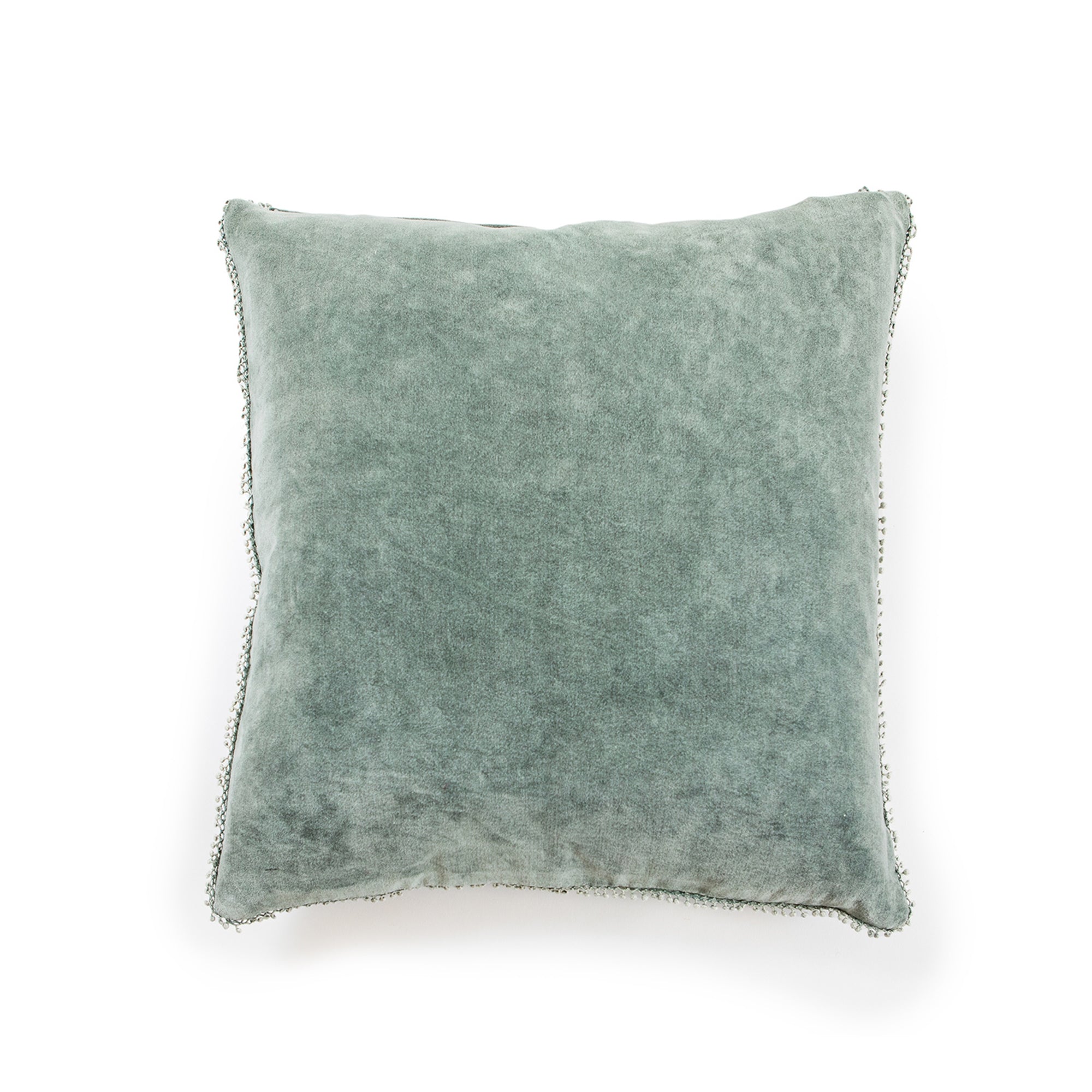 Pillow Collection - Velvet Pillows w/Poms