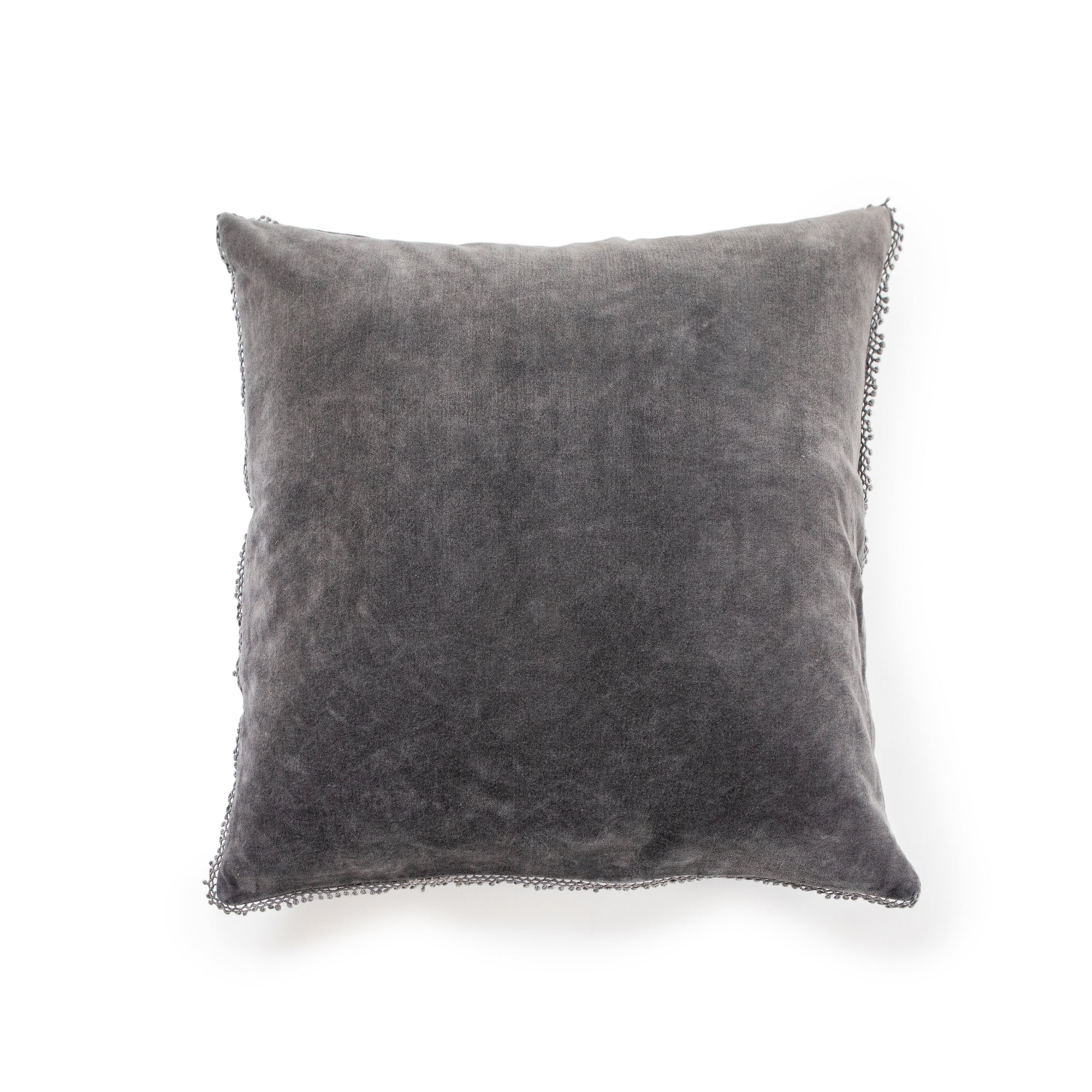 Pillow Collection - Velvet Pillows w/Poms