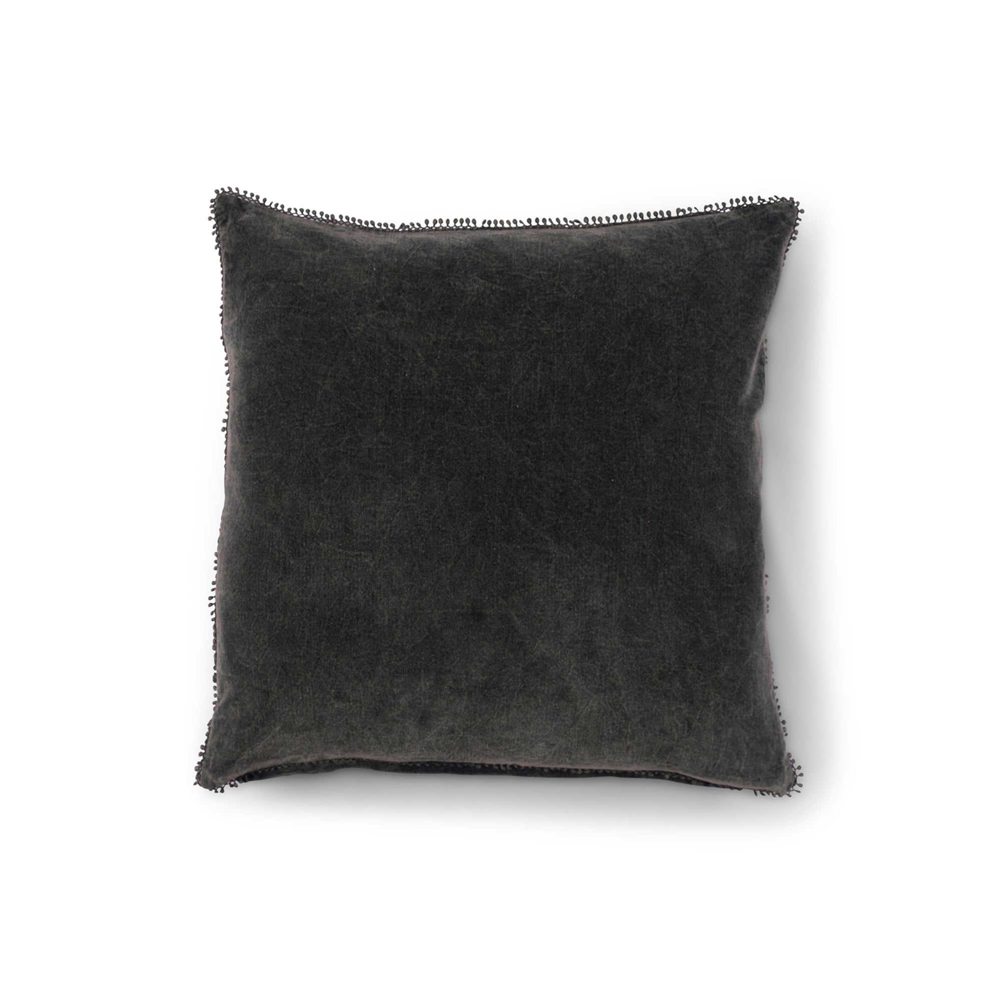 Pillow Collection - Velvet Pillows w/Poms