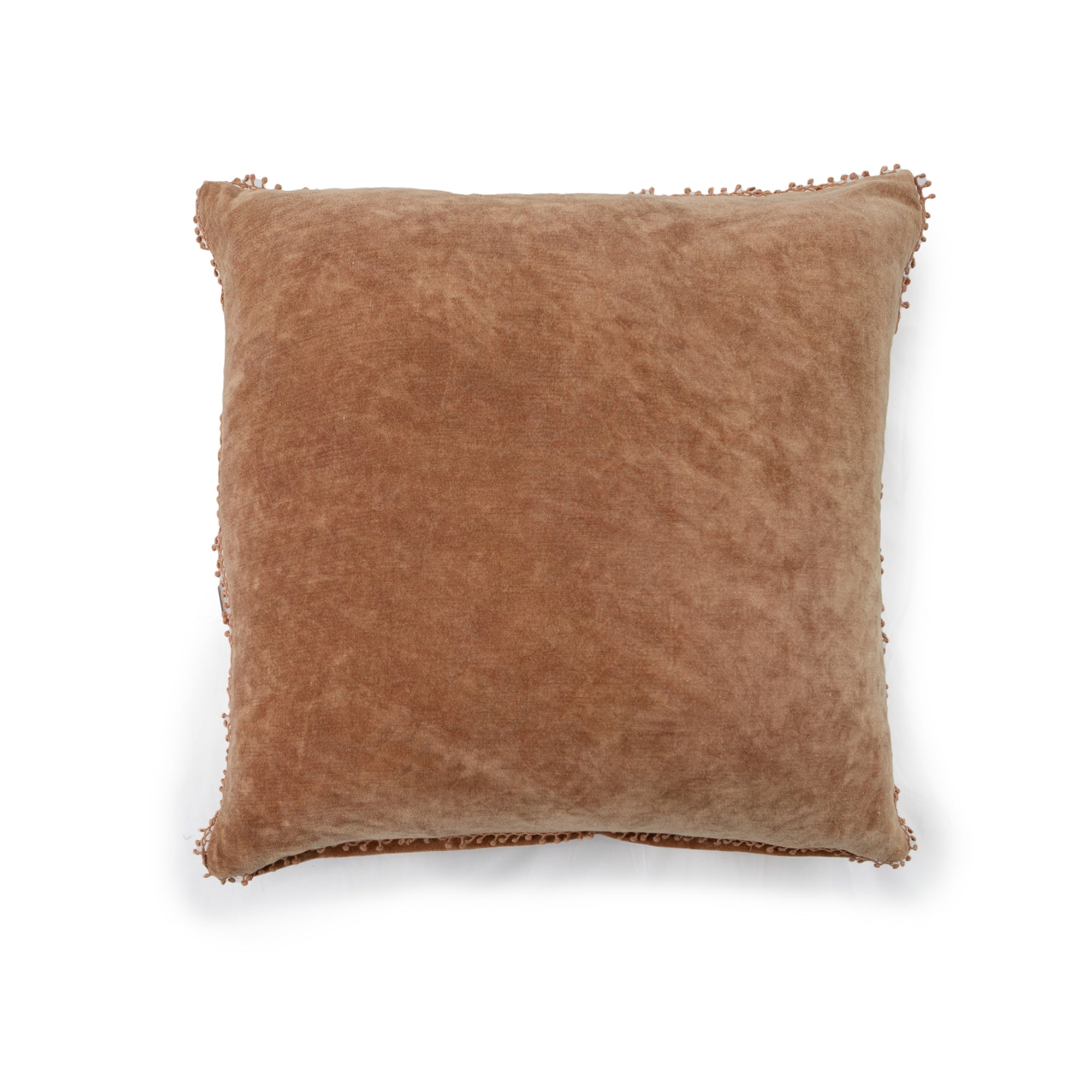 Pillow Collection - Velvet Pillows w/Poms