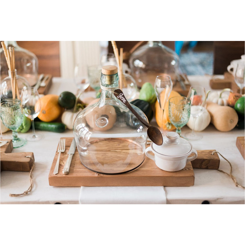 Exposed Edge Butter Dish