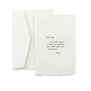 Deckled Greeting Cards w/Envelope