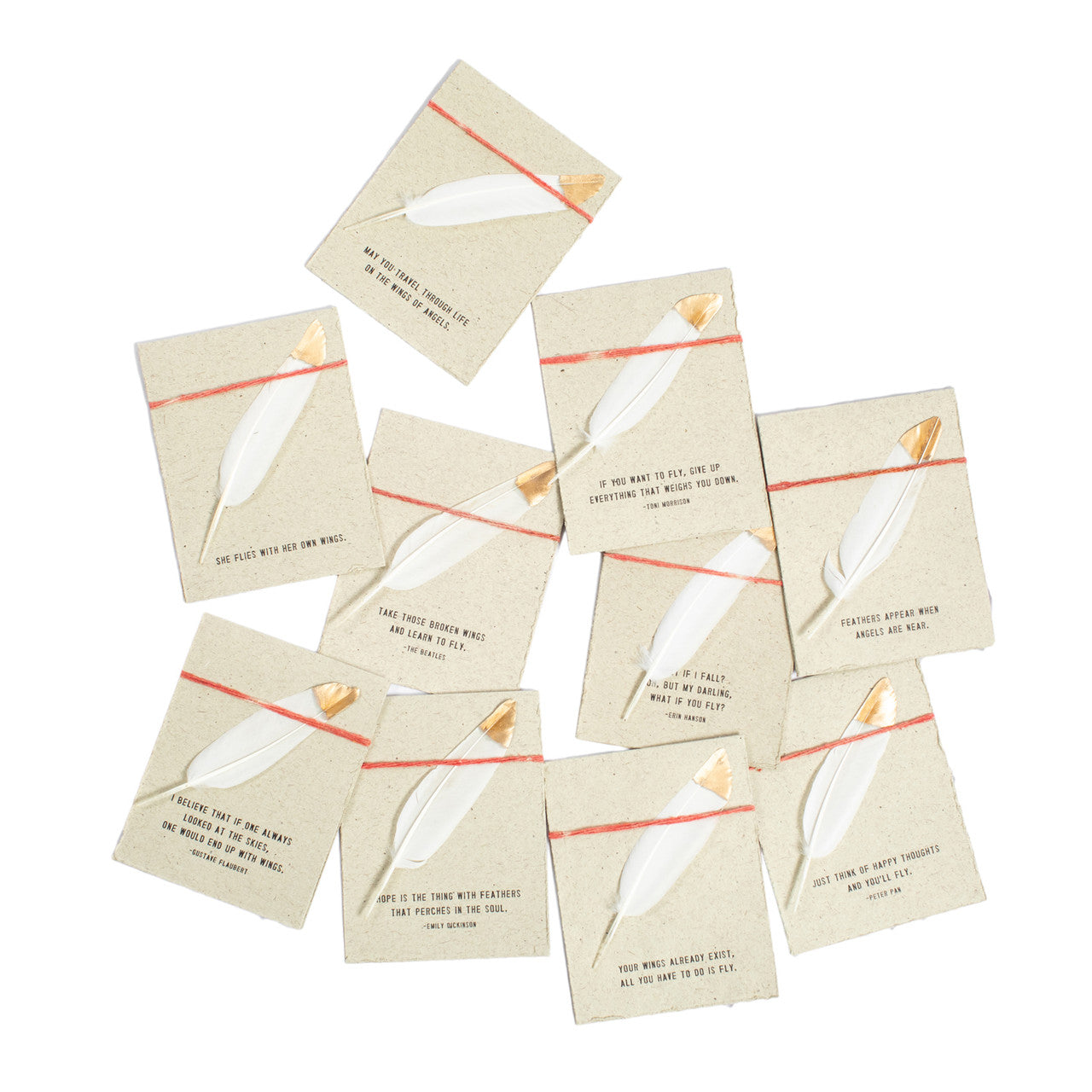Milagro Feather Card