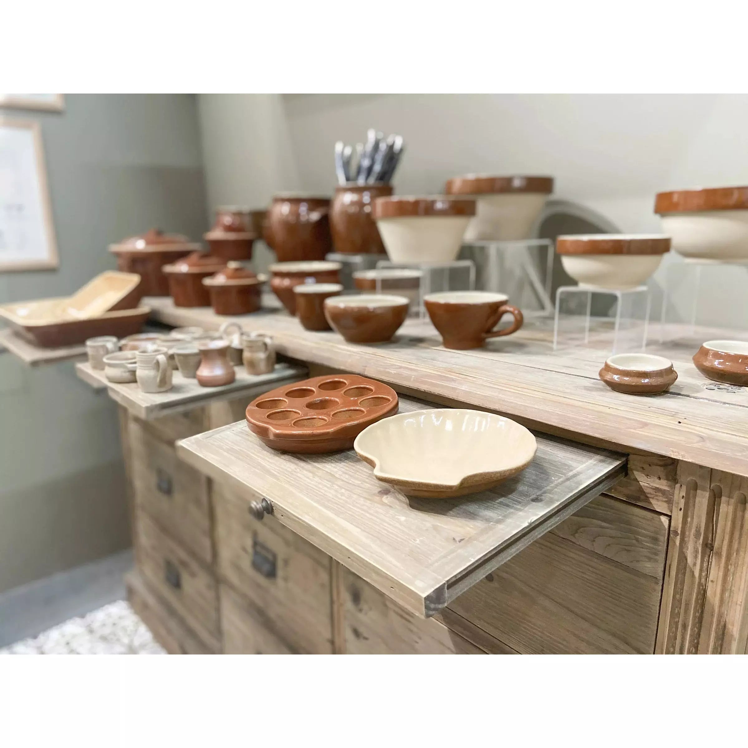 Poterie Renault | Escargot Plate