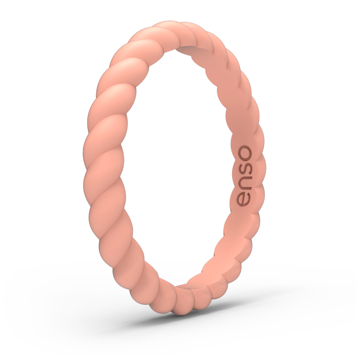 Braided Stackable Sets Silicone Rings