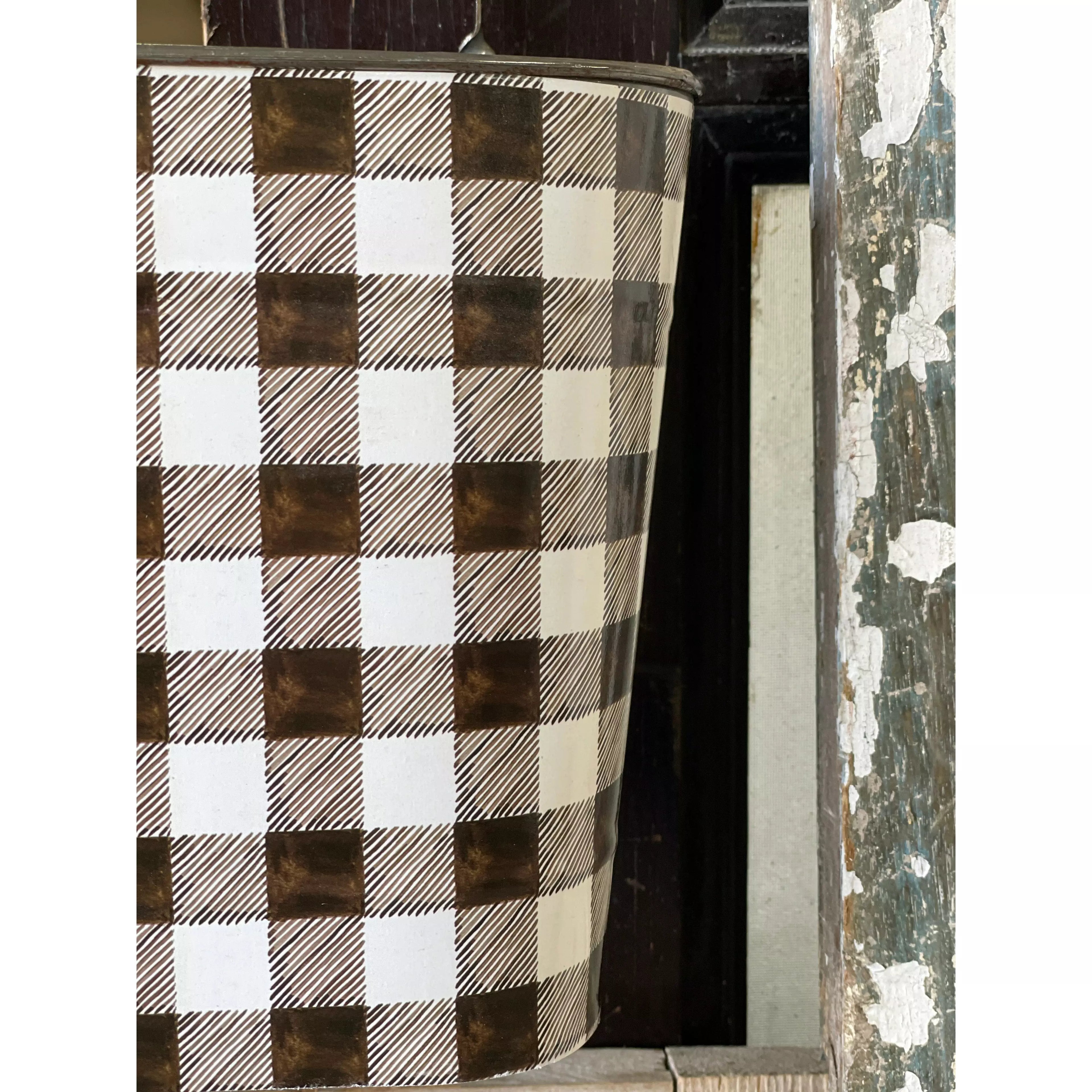Plaid Wall Pockets
