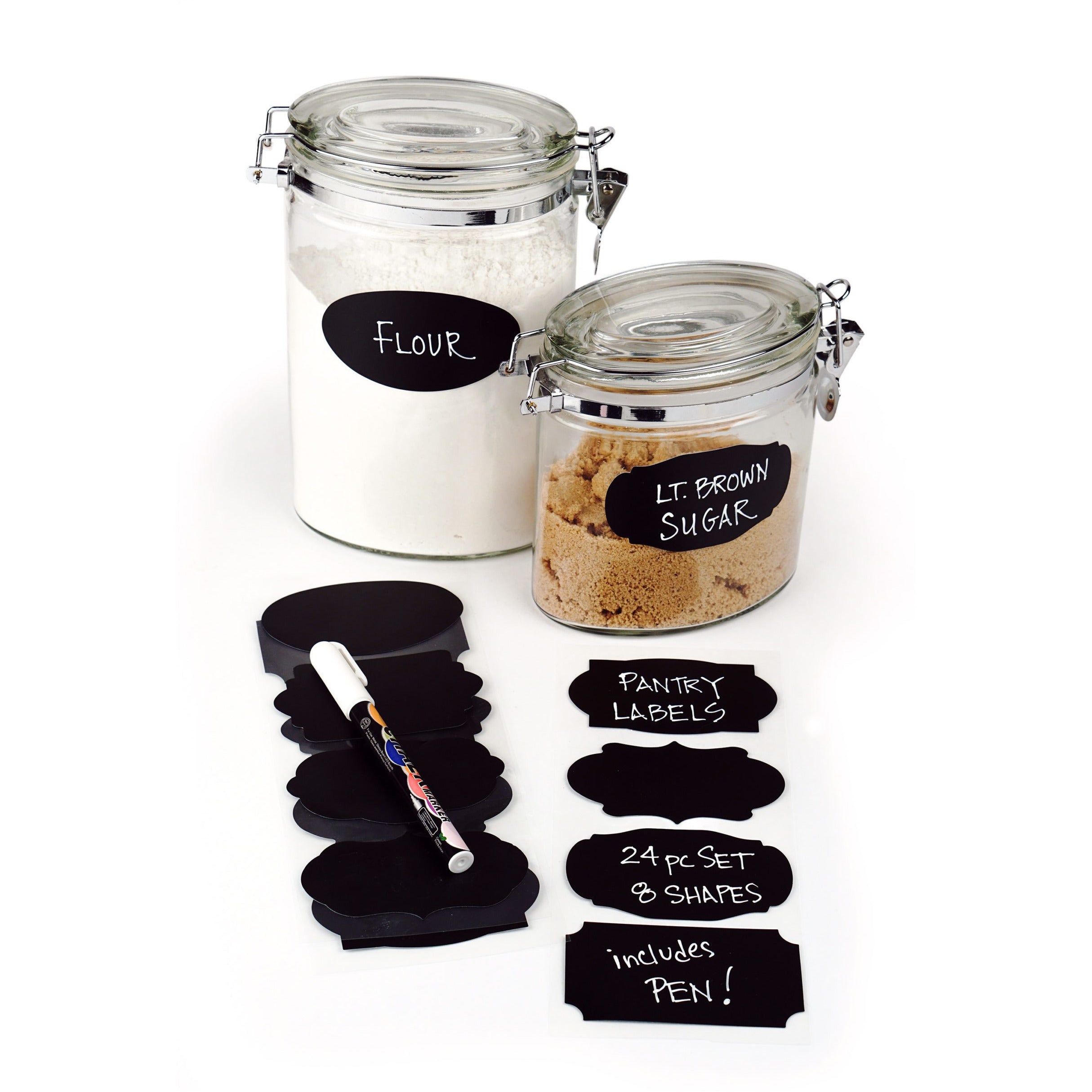 S/24 Reusable Pantry Labels