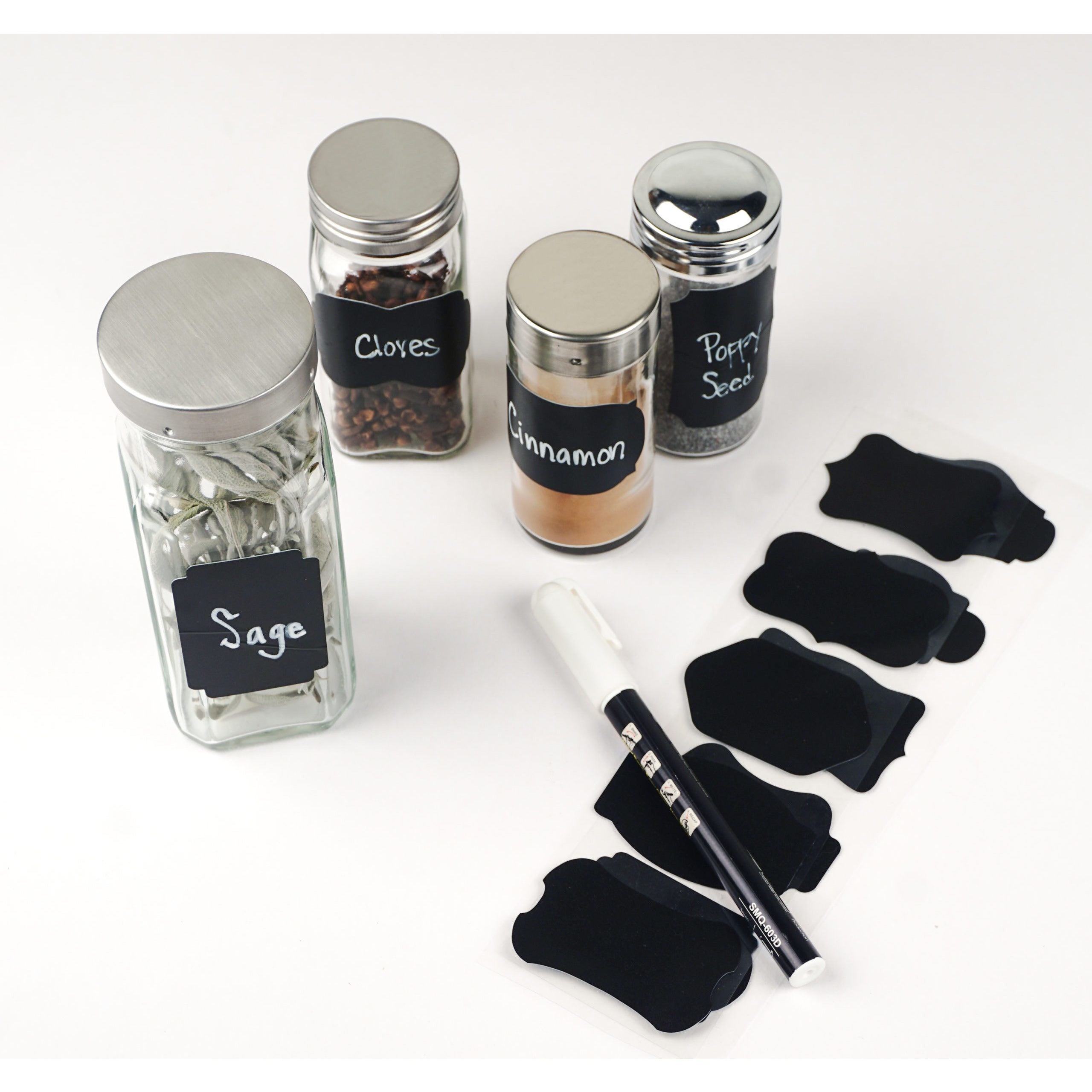 S/30 Reusable Spice & Pantry Labels