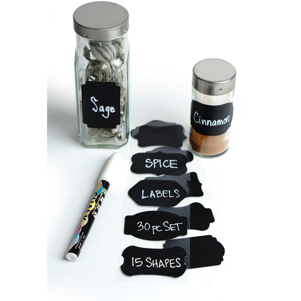 S/30 Reusable Spice & Pantry Labels