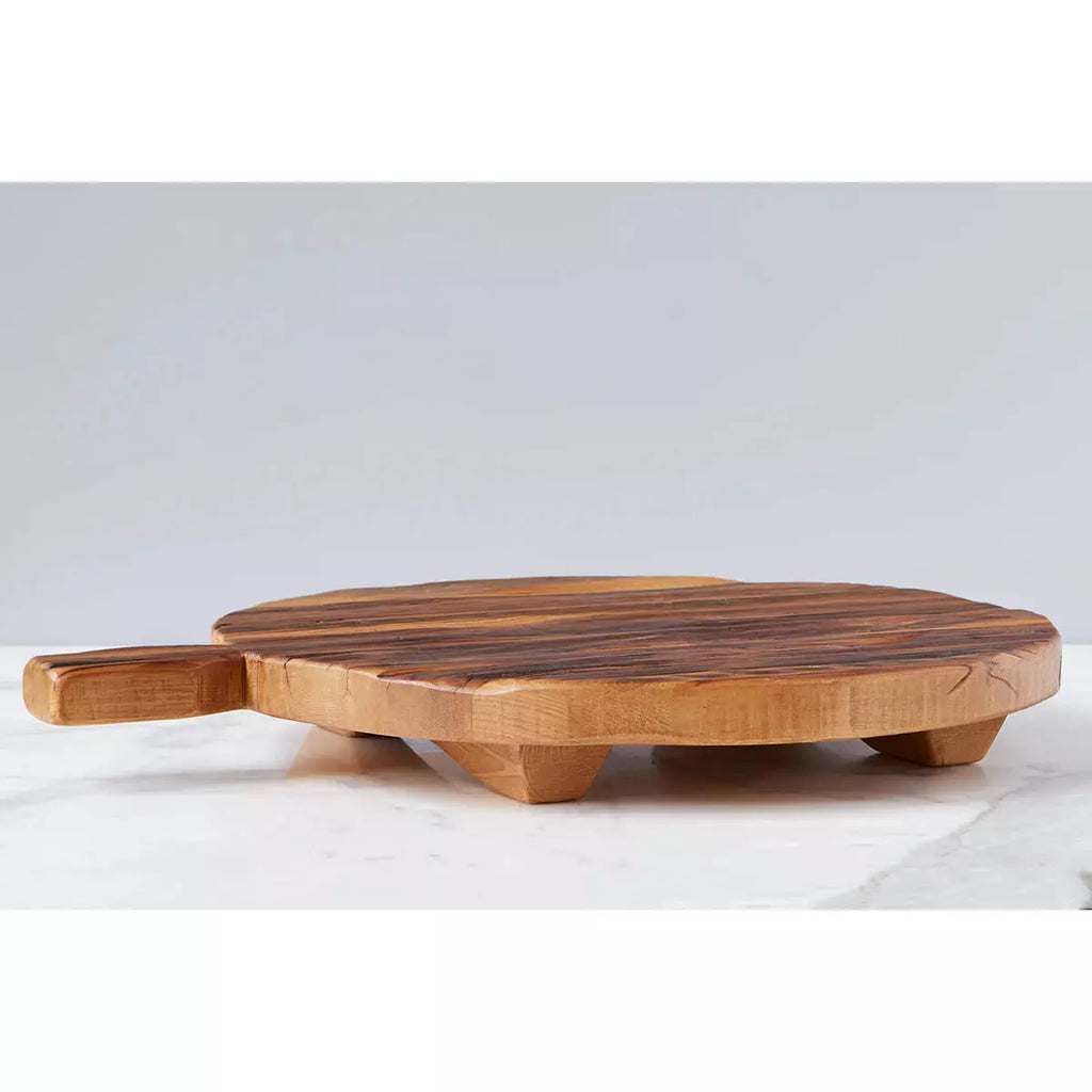 Classic Oversized Round Footed Board