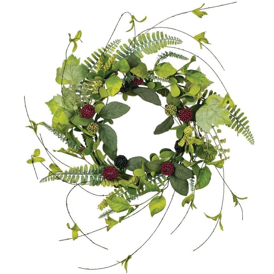 Raspberry/Foliage Accent