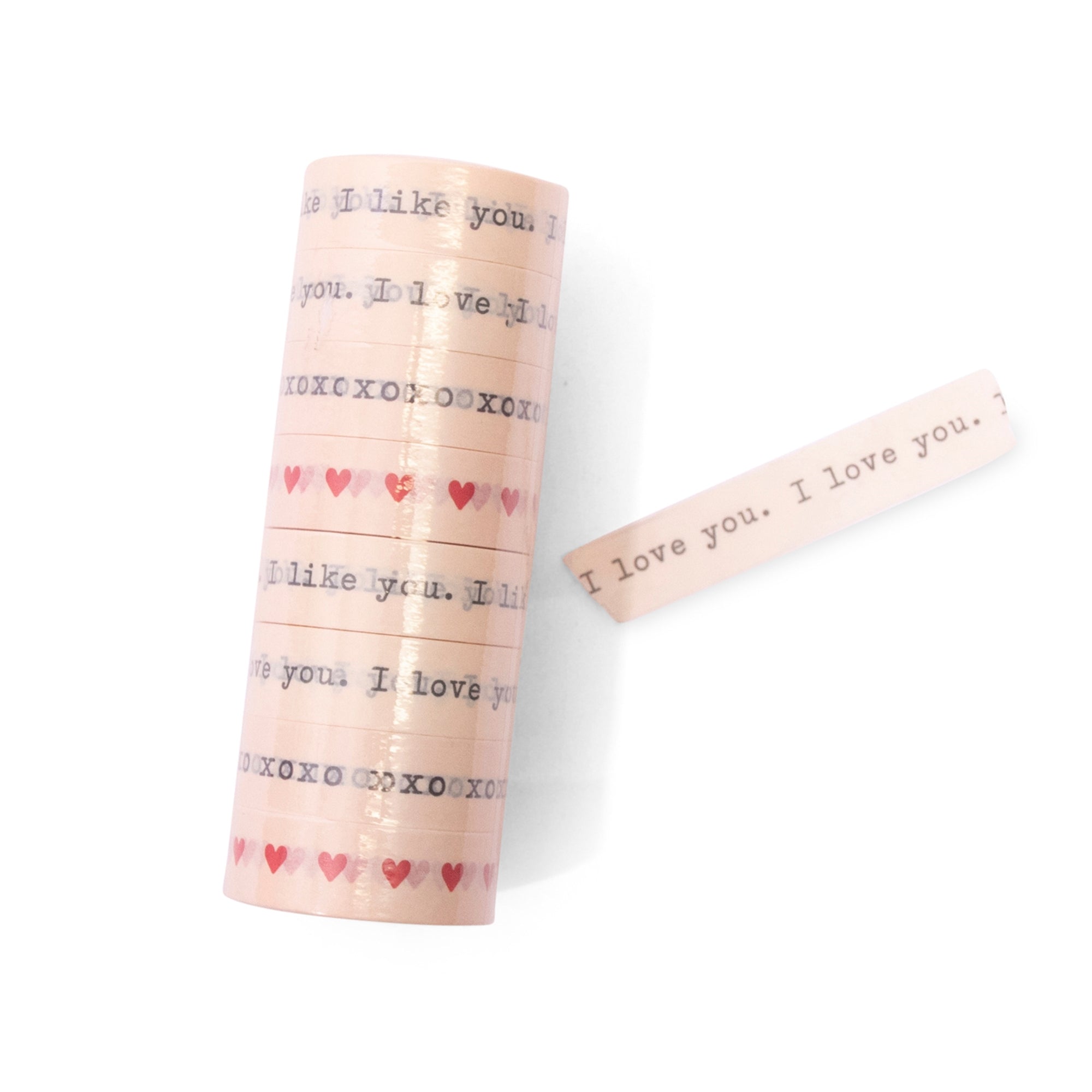 Red Hearts Sugarboo Washi Tape 15mm x 10mm